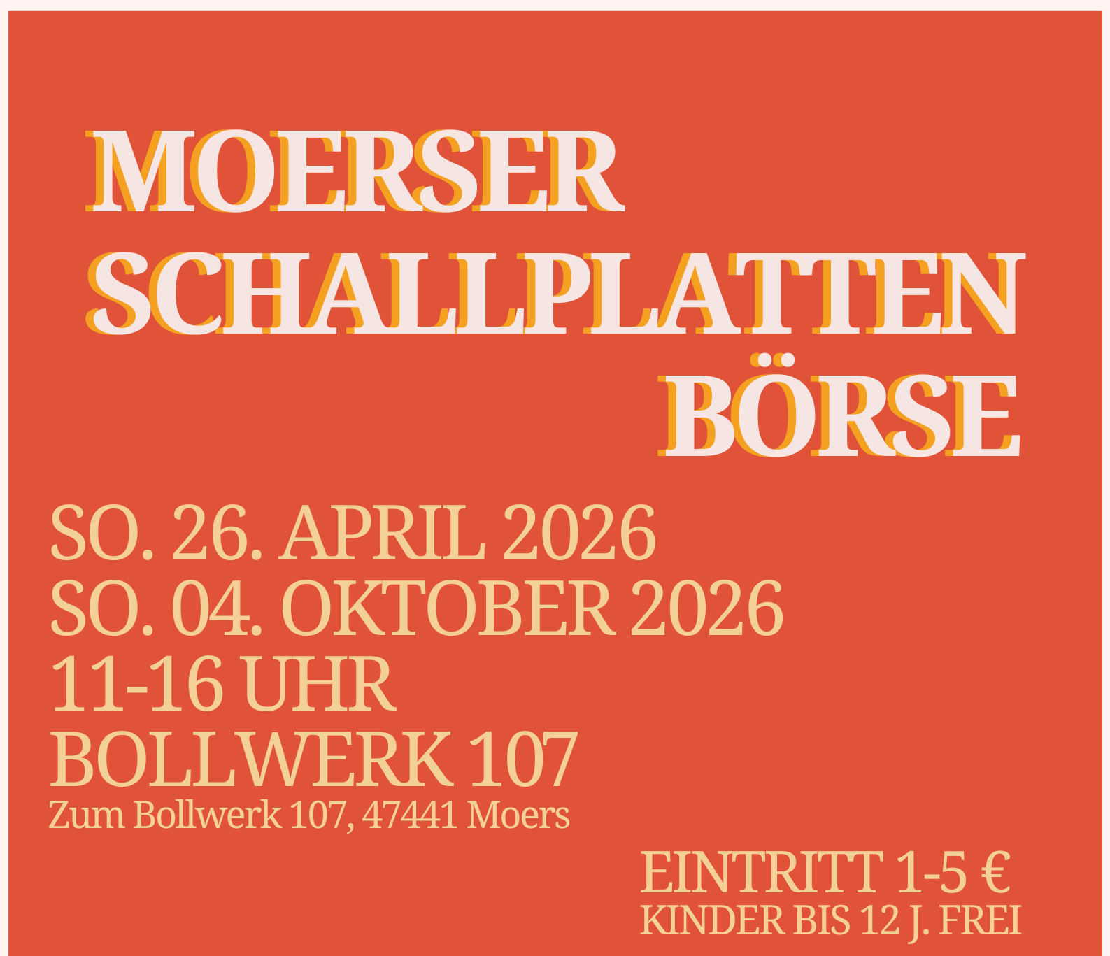 Moerser Schallplattenbörse
