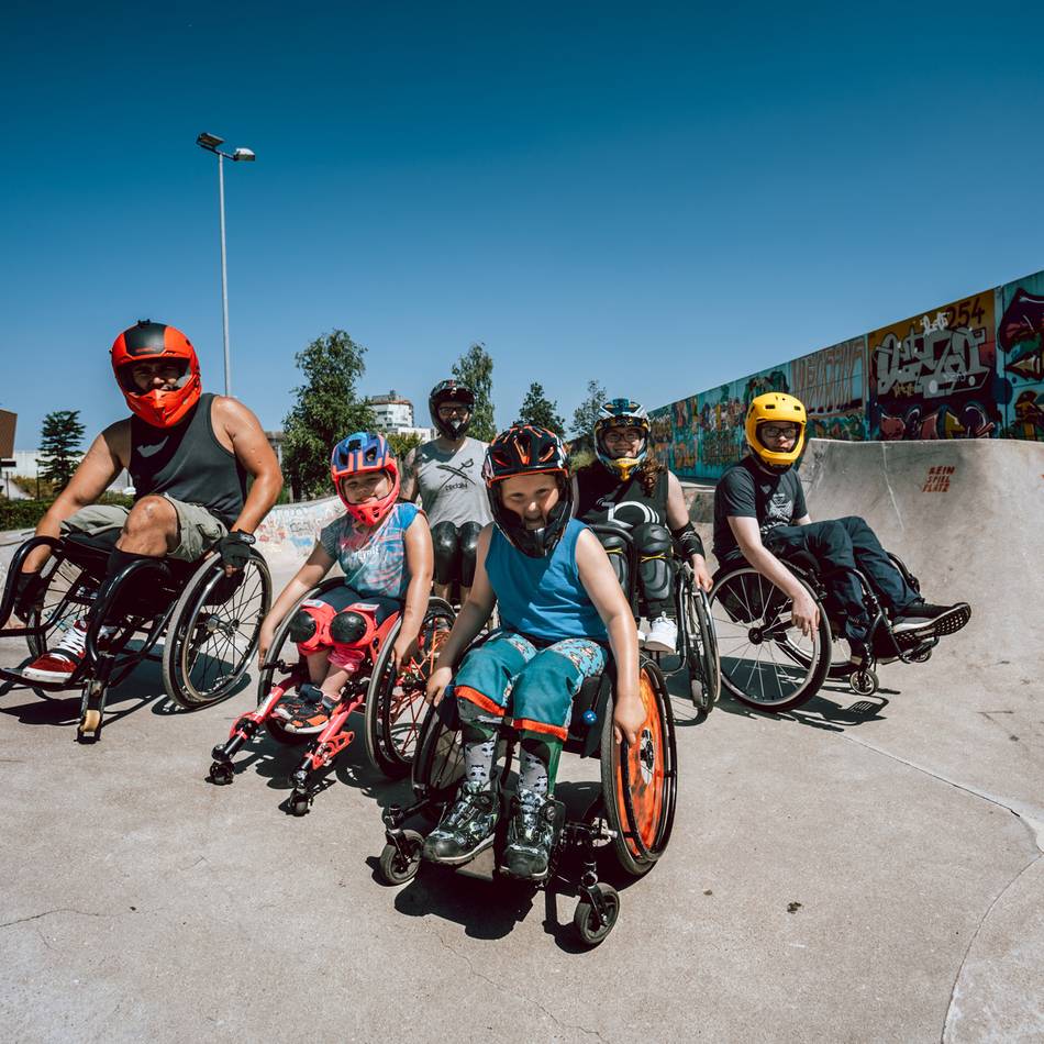 Skatepark in Moers: Rollstuhl trifft Halfpipe – inklusiver WCMX-Workshop in Moers