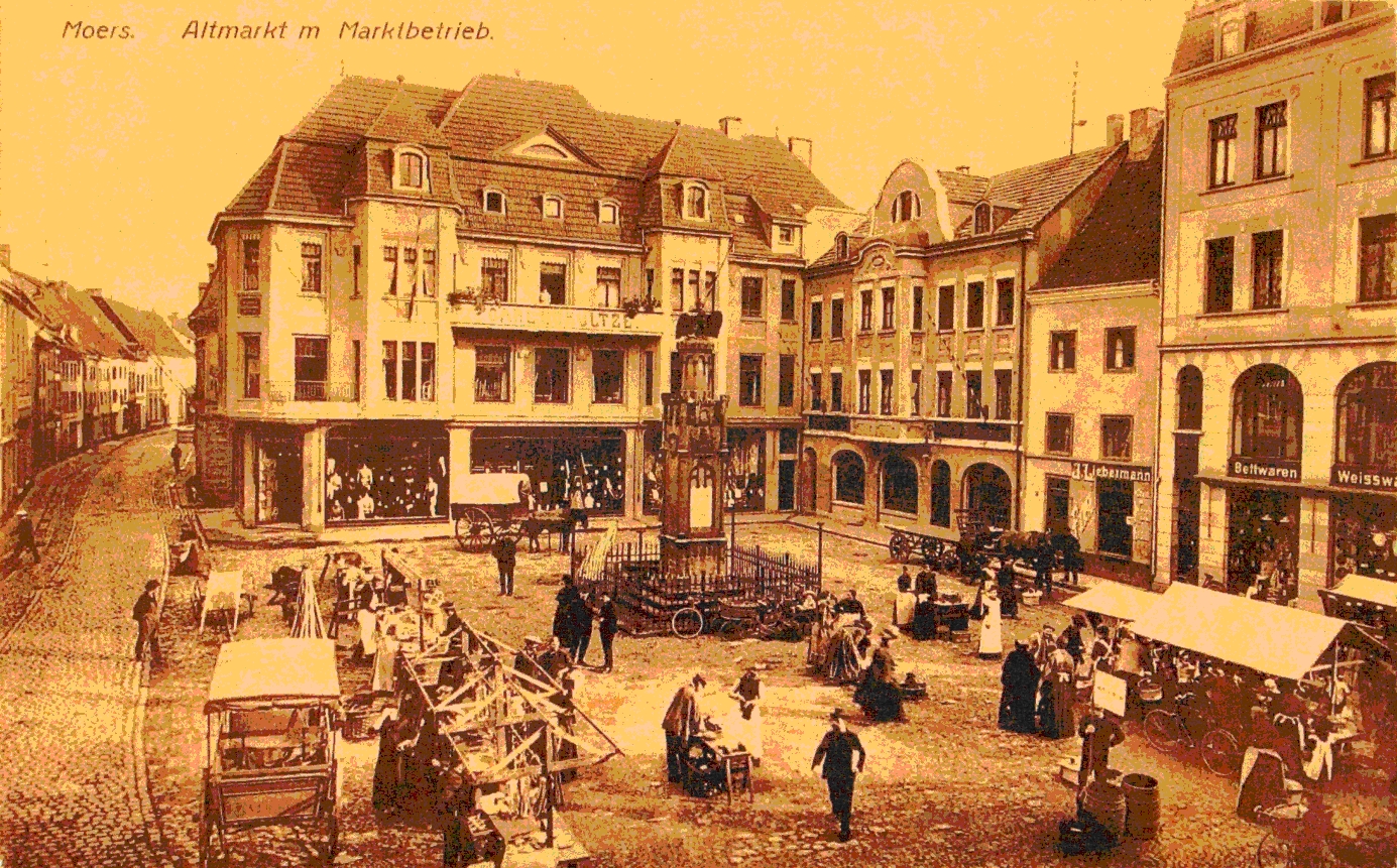 Altes und modernes Moers