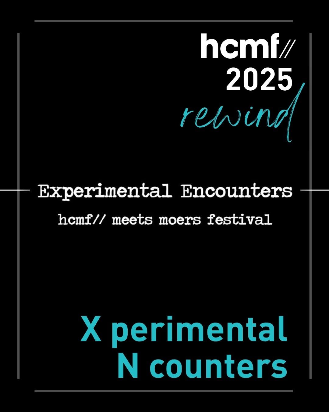 As we near the end of our hcmf// 2025: Rewind, we look back at moments that pushed the boundaries of collaboration and s...