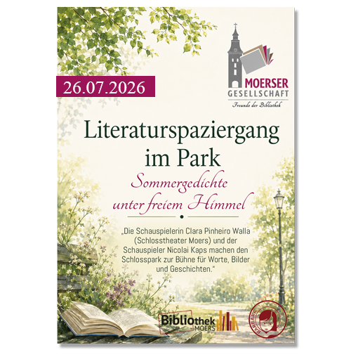 Literaturspaziergang – Sommergedichte unter freiem Himmel